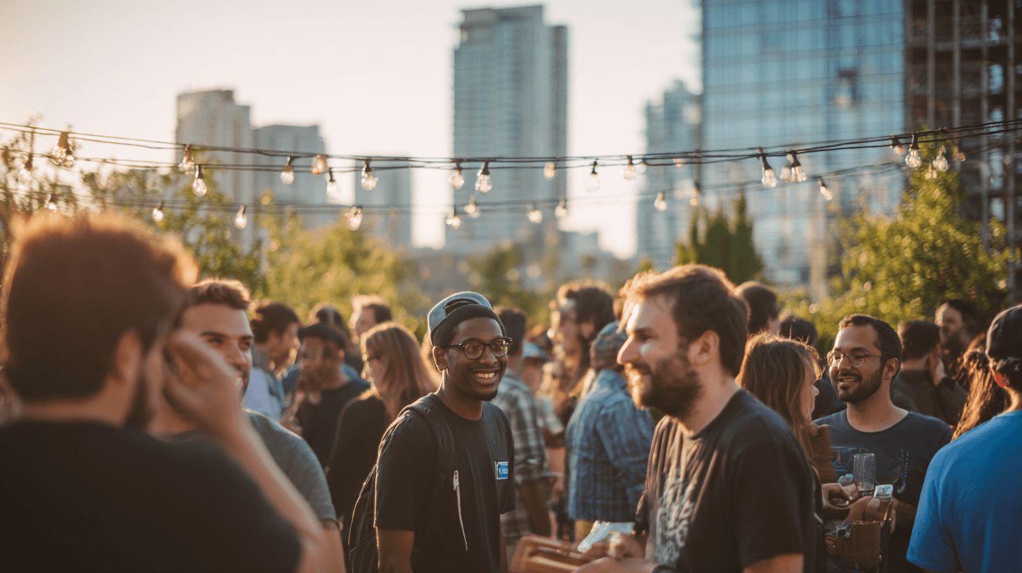 Tech community meetup